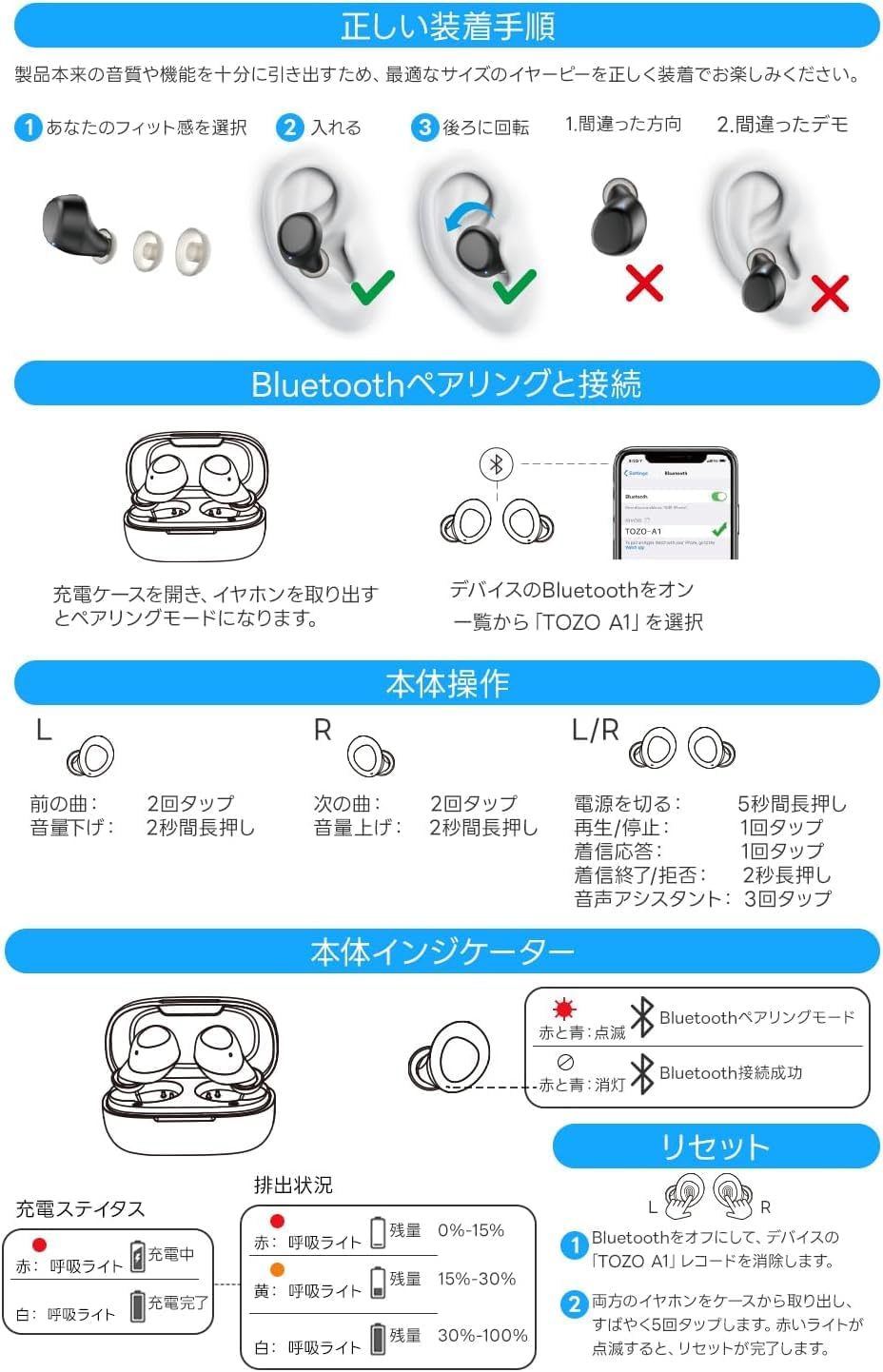 TOZO A1